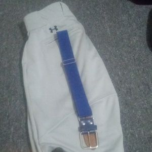 Under Armour Baseball Belt and Pants Combo